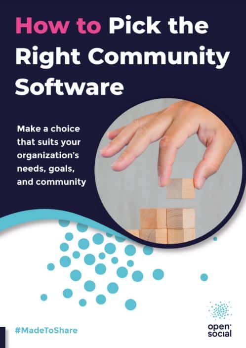 how to pick the right community software