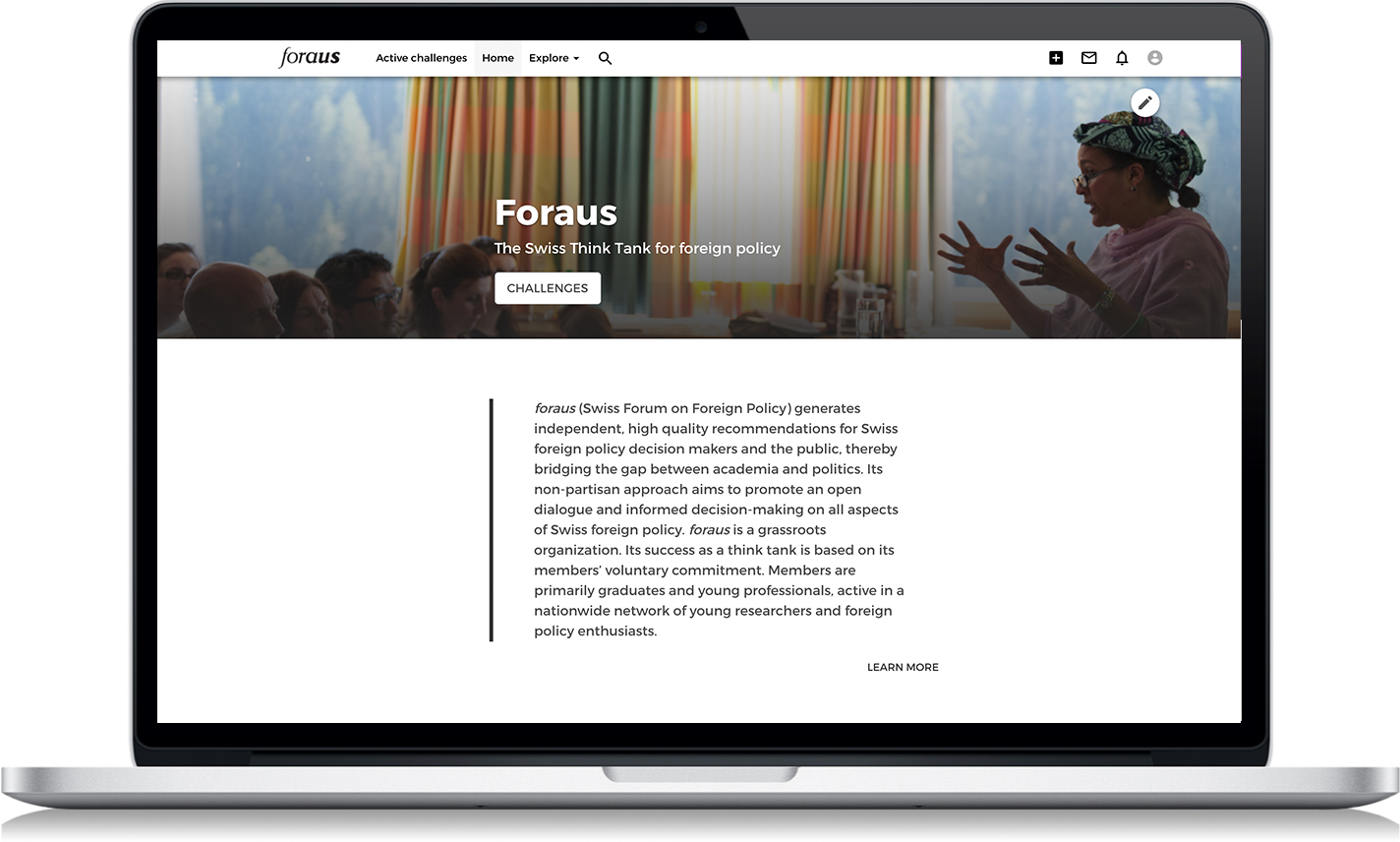 foraus helps create the crowd innovation feature 