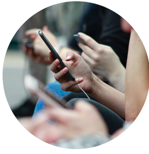 online community on smart phones